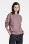 G-Star RAW Sweatshirt Premium Core 2.0 sweatshirt met ronde hals en driehoekige inzet - Thumbnail 1