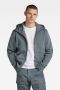 G-Star RAW Capuchonsweatvest Premium Basic Hooded Zip Sweater - Thumbnail 1