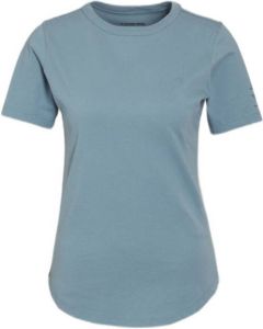G-Star RAW T-shirt van biologisch katoen grijsblauw
