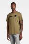 G-Star RAW T-shirt van biologisch katoen smoke olive - Thumbnail 1
