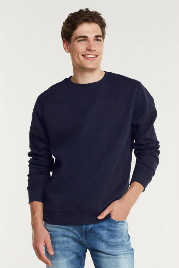 G-STAR RAW Heren Truien & Vesten C235 Pacior Sweat R Donkerblauw - Foto 5