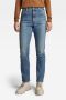 G-Star RAW Virjinya Slim high waist fit jeans met biologisch katoen antique faded blue opal - Thumbnail 1