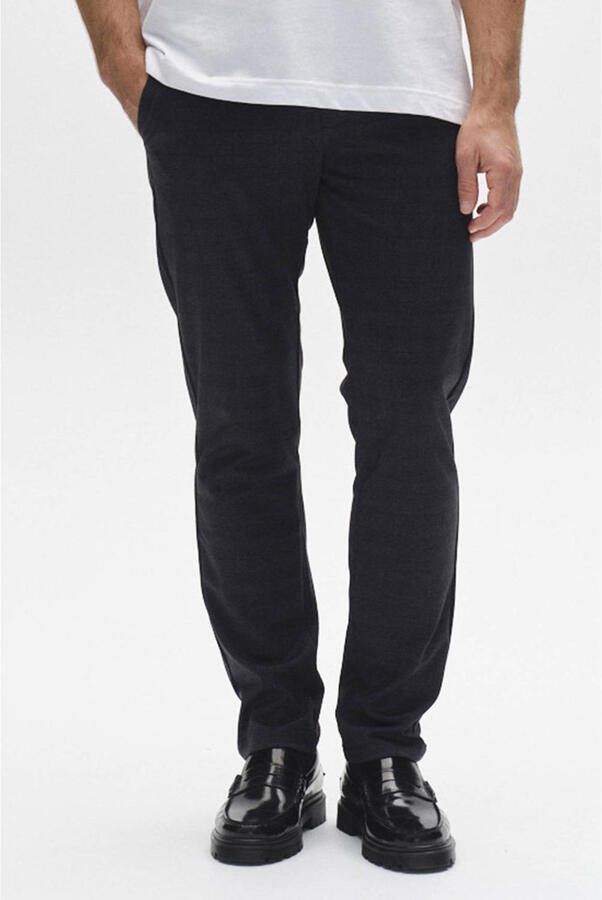Gabba slim straight fit chino donkerblauw