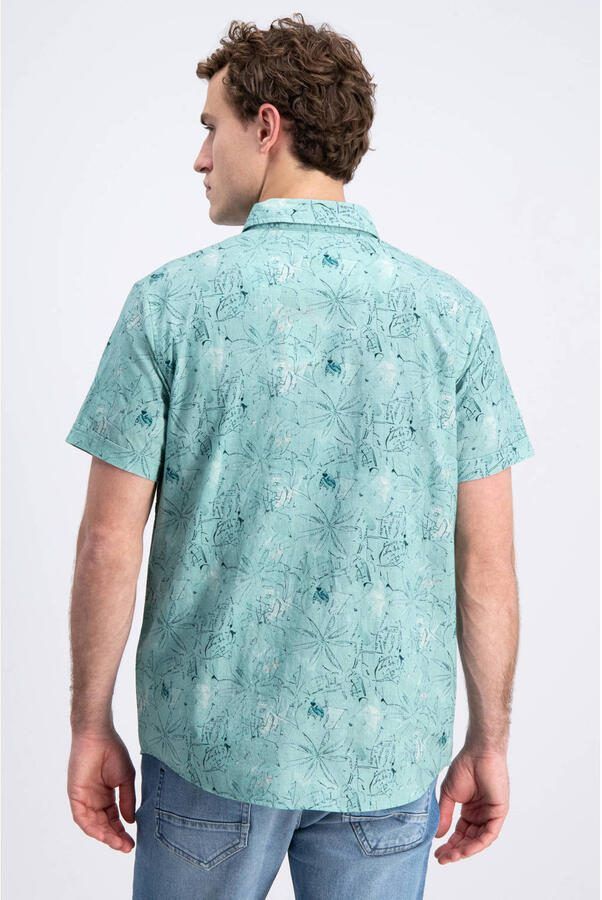 GABBIANO casual overhemd turquoise - Foto 2