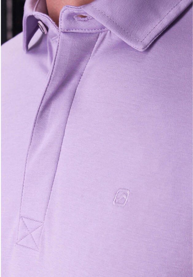 GABBIANO jersey regular polo lila - Foto 2