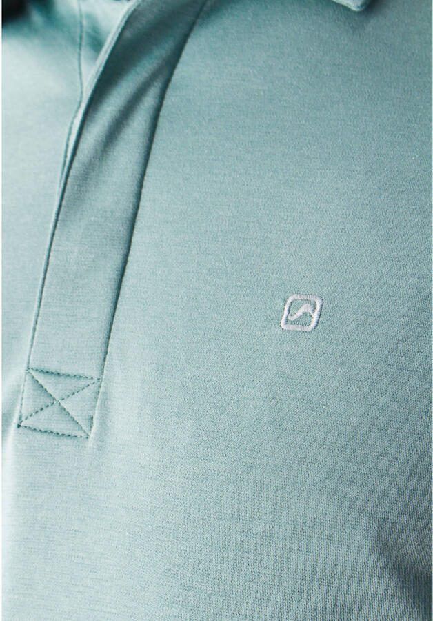 GABBIANO jersey regular polo turquoise - Foto 2