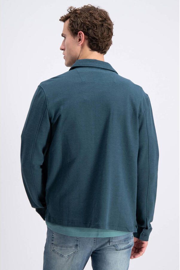 GABBIANO overshirt gebreid petrol - Foto 2