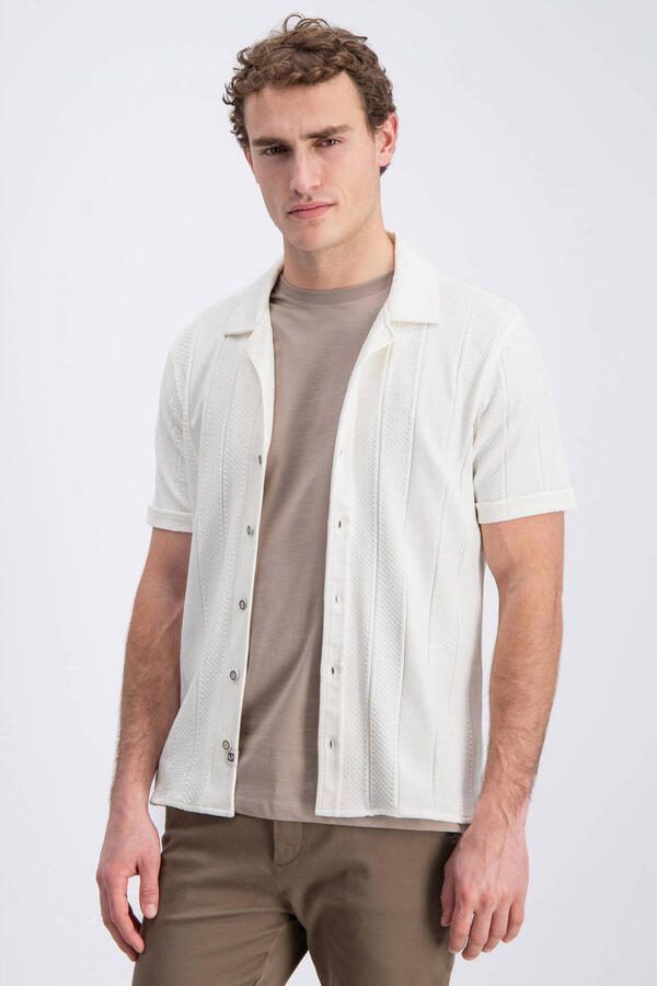GABBIANO regular casual overhemd ecru