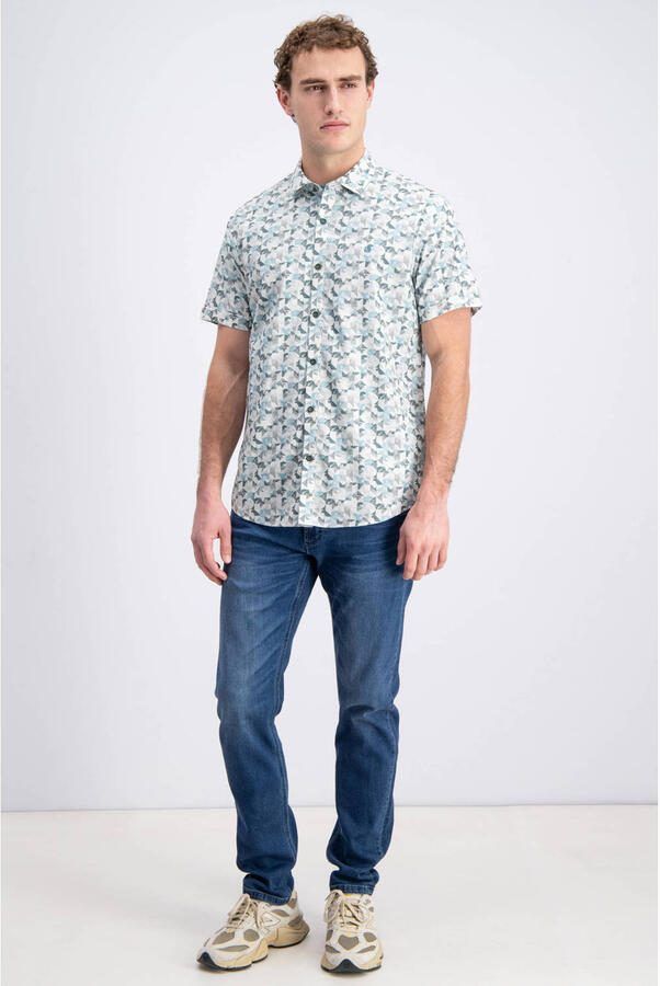 GABBIANO regular casual overhemd turquoise - Foto 3