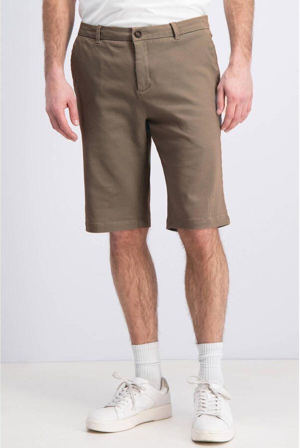 GABBIANO regular chino short bruin - Foto 2