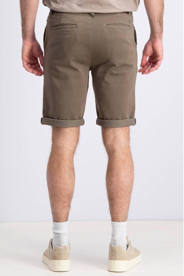 GABBIANO regular chino short bruin - Foto 3