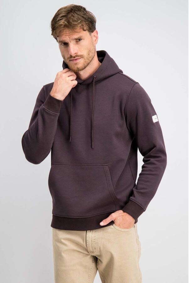 GABBIANO regular fit hoodie burnt bordeaux