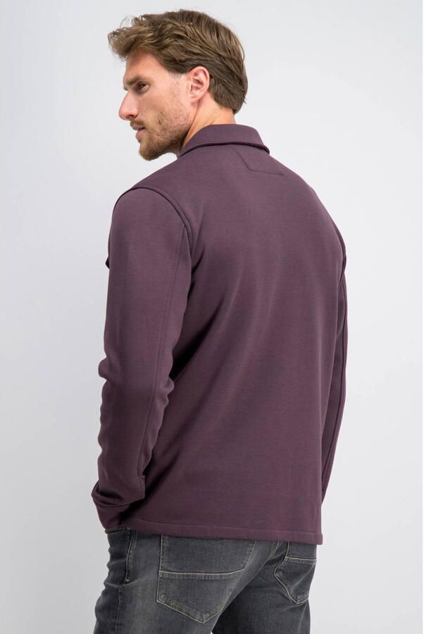 GABBIANO regular fit overshirt burnt bordeaux - Foto 2