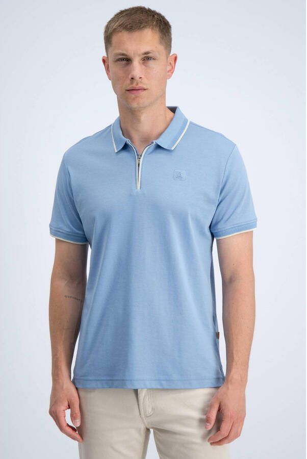 GABBIANO regular fit polo blauw