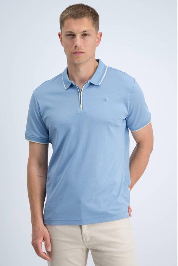 GABBIANO regular fit polo blauw - Foto 2