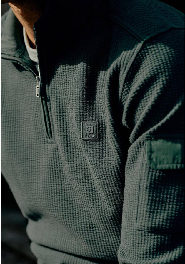 GABBIANO regular fit sweater highland groen - Foto 2