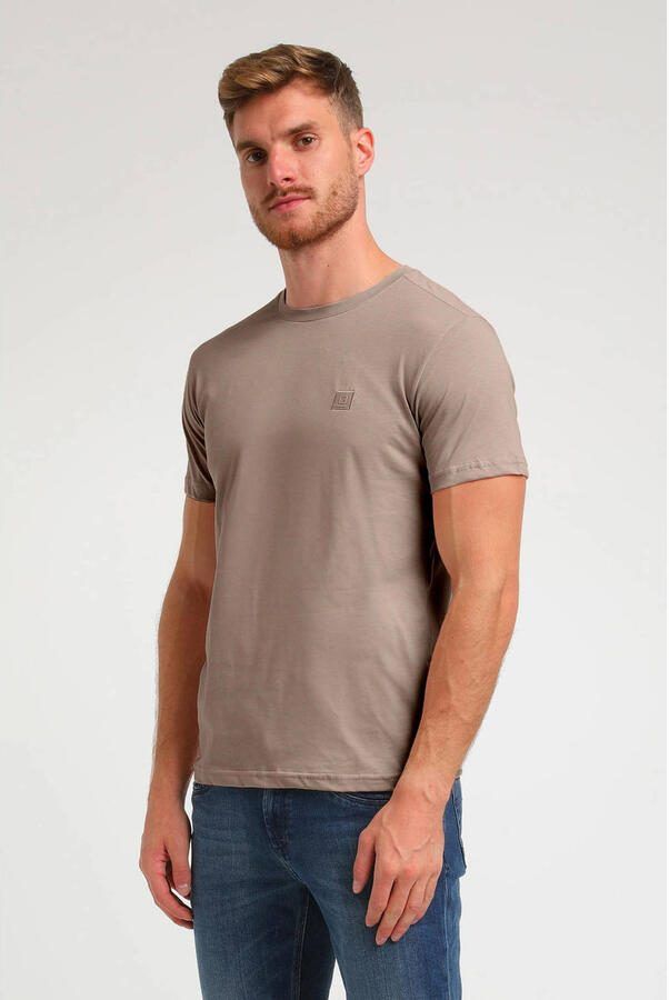 GABBIANO regular fit T-shirt taupe