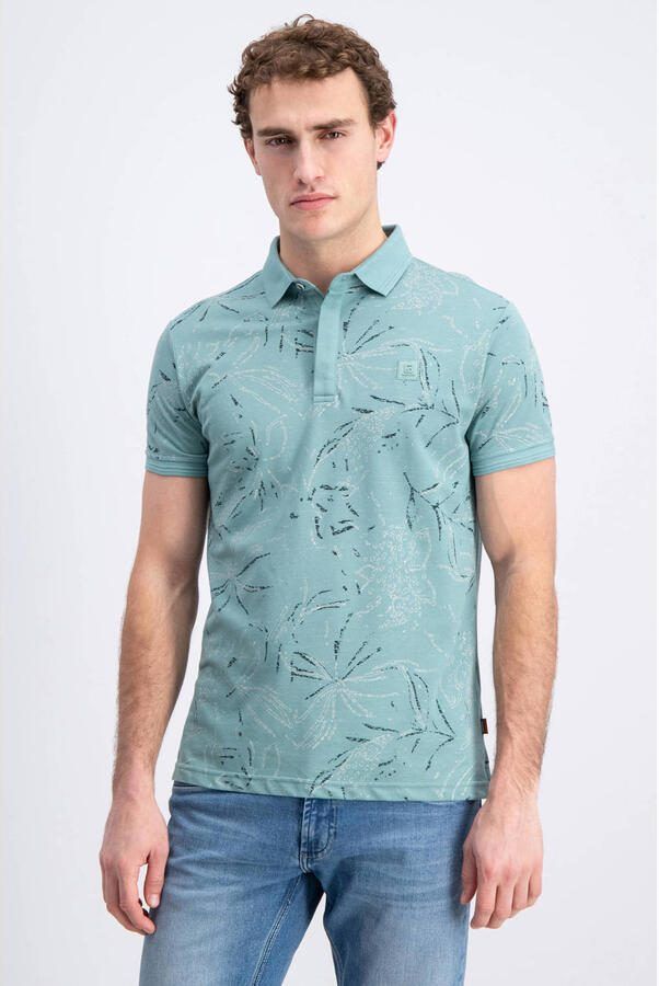 GABBIANO regular polo blauw