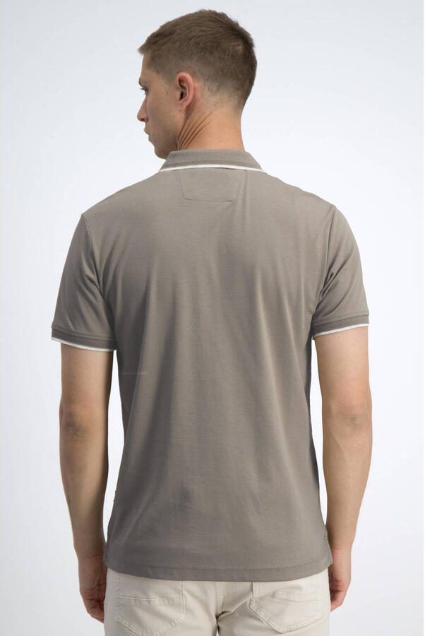 GABBIANO regular polo bruin - Foto 3