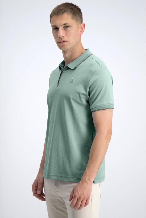 GABBIANO regular polo lichtblauw - Foto 3