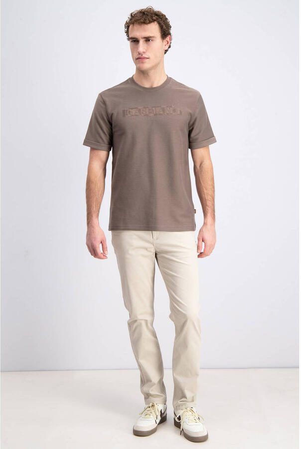 Gabbiano Jacquard Front Logo Shirt Heren - Foto 2
