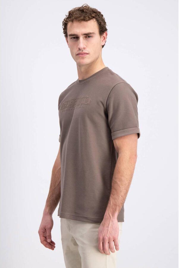 Gabbiano Jacquard Front Logo Shirt Heren - Foto 3