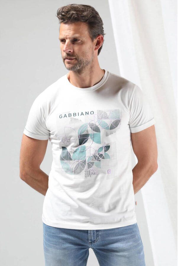 GABBIANO regular T-shirt ecru
