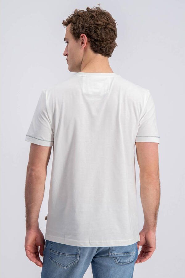 GABBIANO regular T-shirt ecru - Foto 2