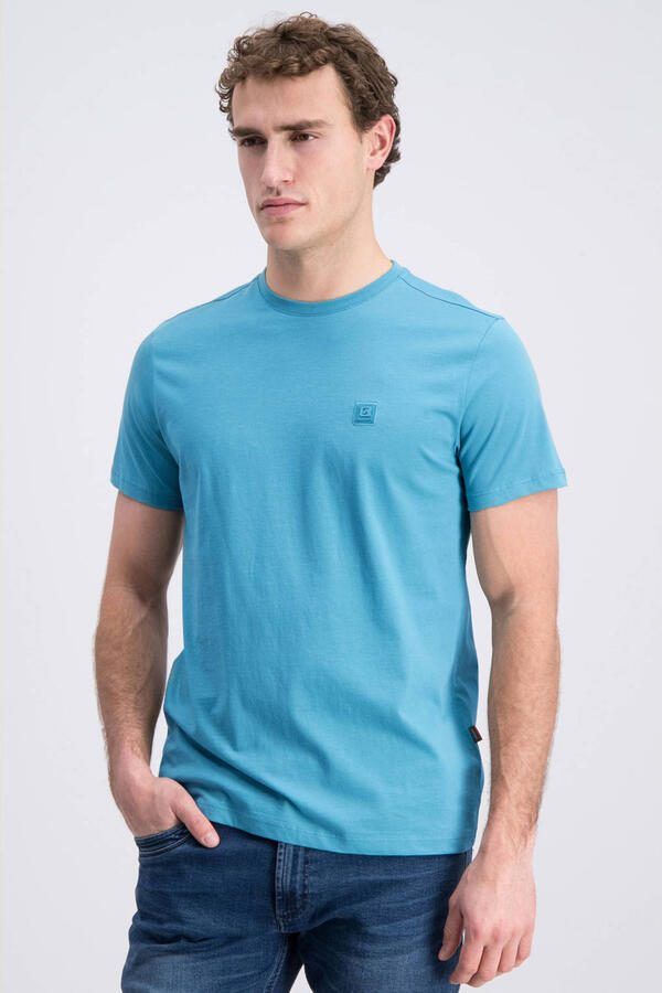 GABBIANO regular T-shirt lichtblauw