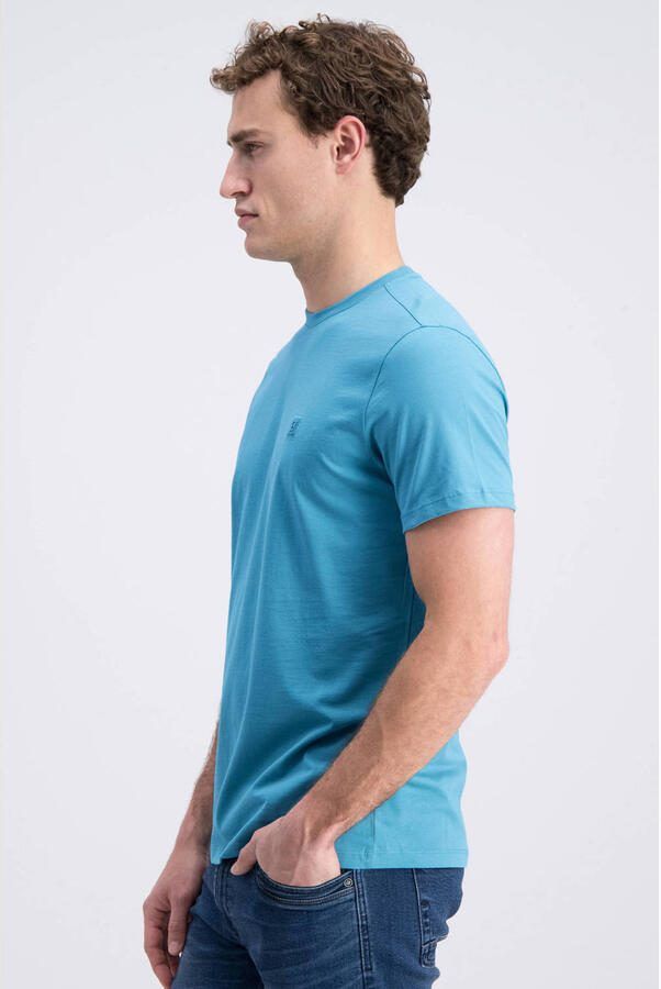 GABBIANO regular T-shirt lichtblauw - Foto 3