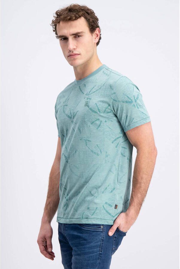 GABBIANO regular T-shirt turquoise - Foto 3