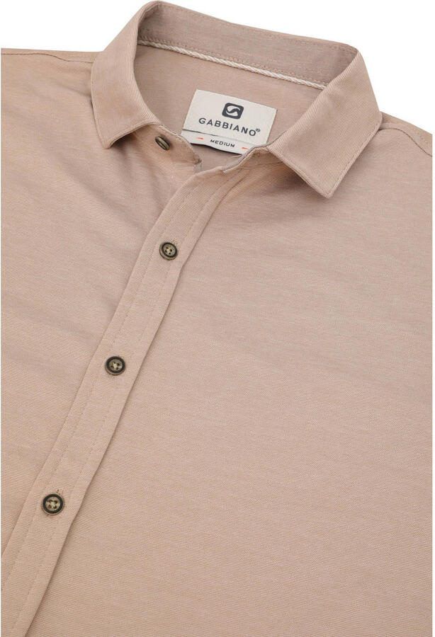 GABBIANO slim fit overhemd beige - Foto 2