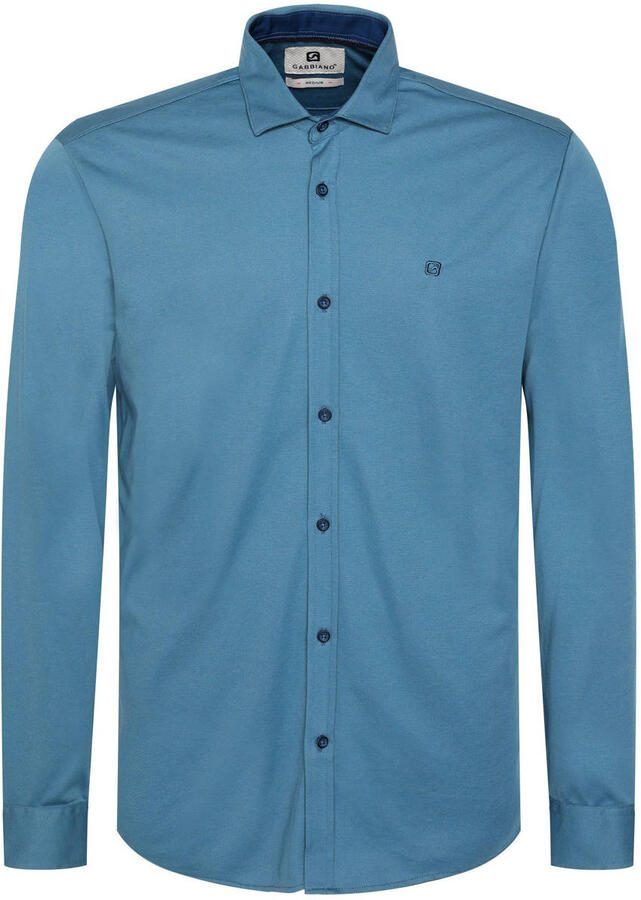 GABBIANO slim fit overhemd blauw - Foto 1