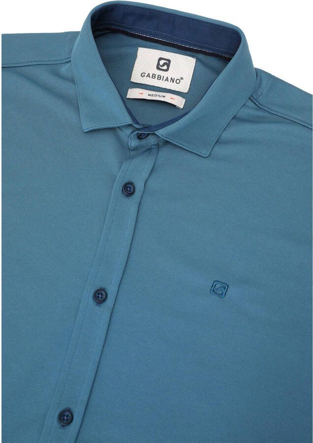 GABBIANO slim fit overhemd blauw - Foto 2