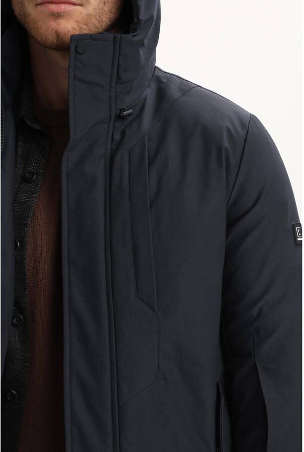 Gabbiano Long Canvas Parka Winterjas Heren