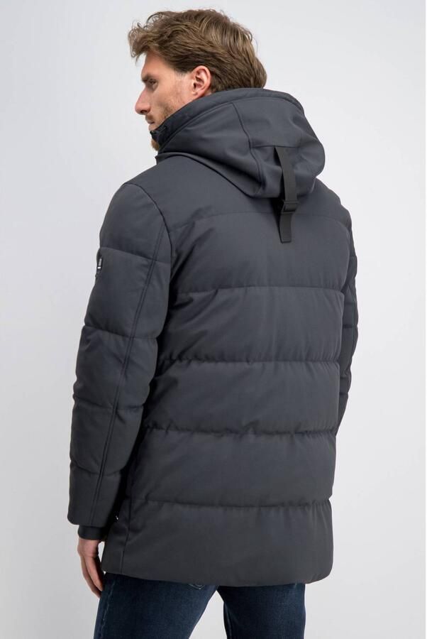 GABBIANO winterjas met imitatiebontkraag grijs - Foto 2