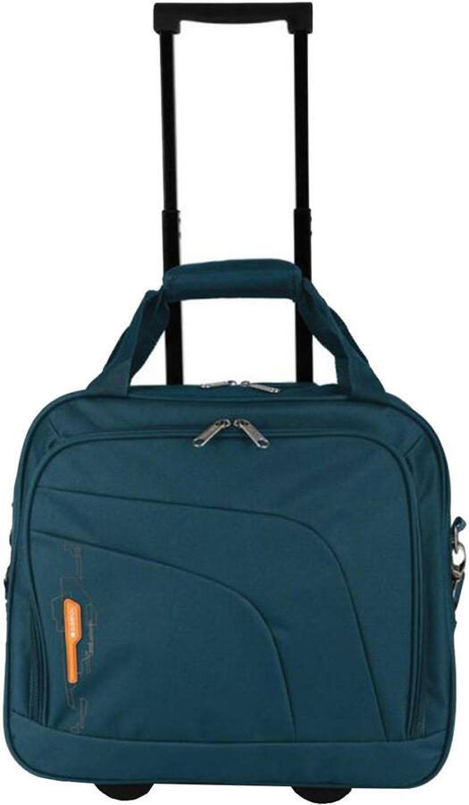 Gabol 15 inch laptop trolley Week Pilot blauw