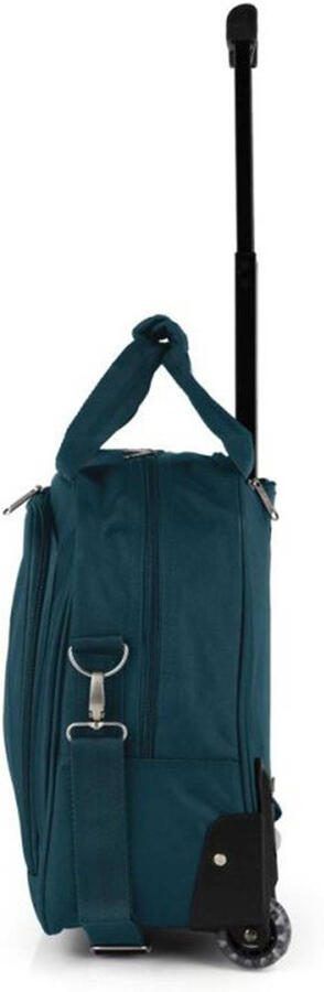 Gabol 15 inch laptop trolley Week Pilot blauw - Foto 3