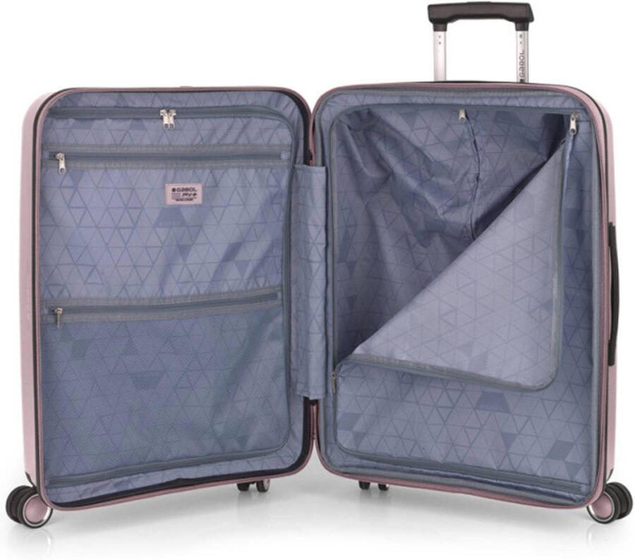 Gabol trolley Brooklyn 65 cm. Expandable roze - Foto 3