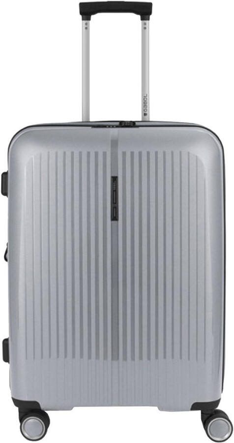Gabol trolley Brooklyn 65 cm. Expandable zilverkleurig