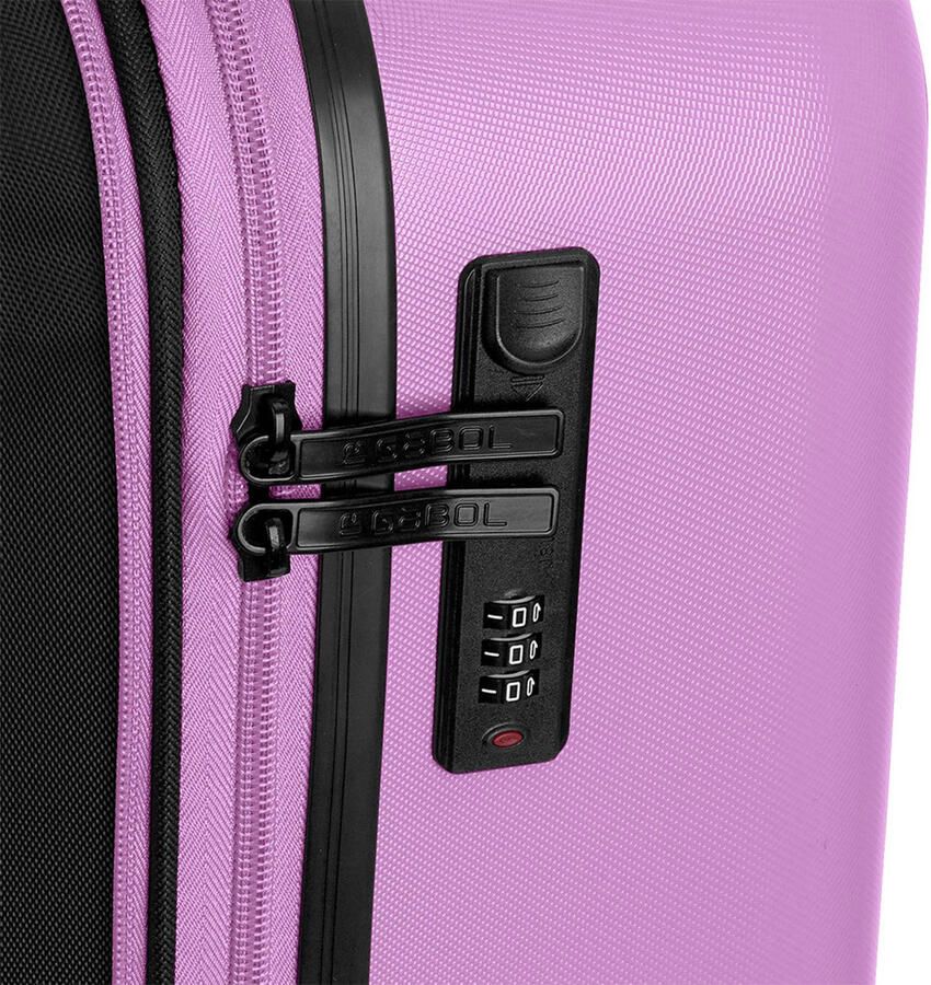 Gabol trolley Future Plus 55 cm. roze - Foto 2
