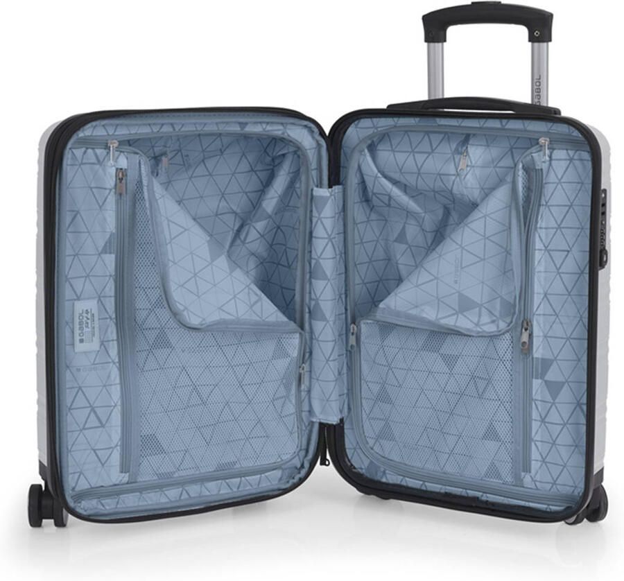 Gabol trolley Uyiko 55 cm. zilverkleurig - Foto 2
