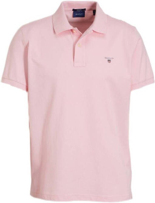 Gant Poloshirt ORIGINAL PIQUE SS RUGGER met platgebreide kraag