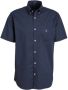 Gant Casual overhemd korte mouw donkerblauw Blue Heren - Thumbnail 1