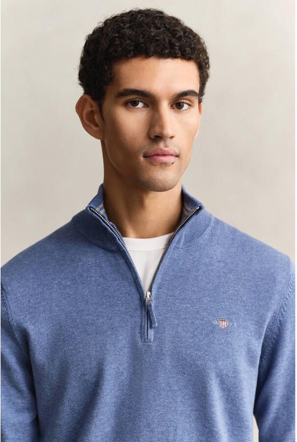 GANT gebreide trui blauw - Foto 2