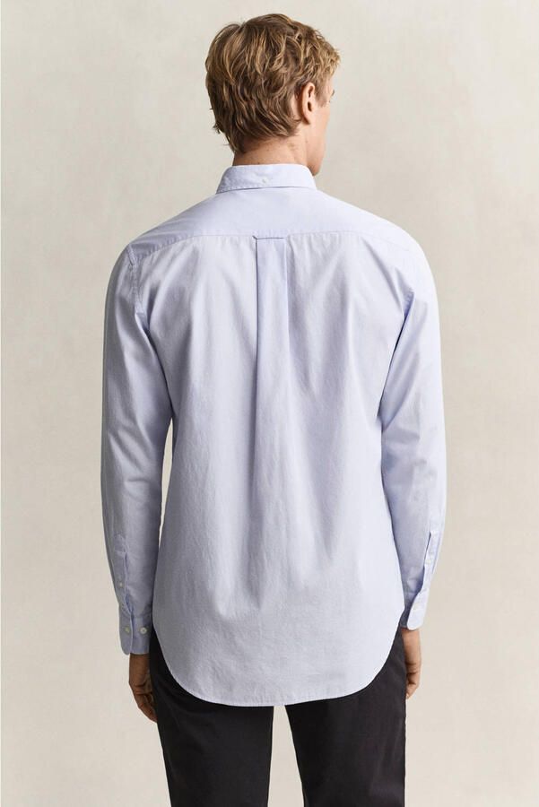Gant Overhemd met lange mouwen Regular fit poplin overhemd licht slijtvast easy care - Foto 3