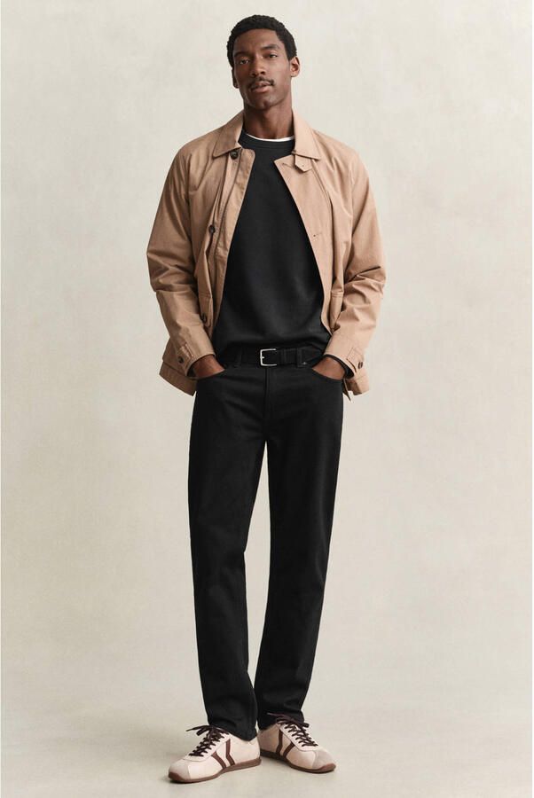 Gant Sweatshirt REG SHIELD C-NECK SWEAT met logoborduursel op borsthoogte - Foto 2