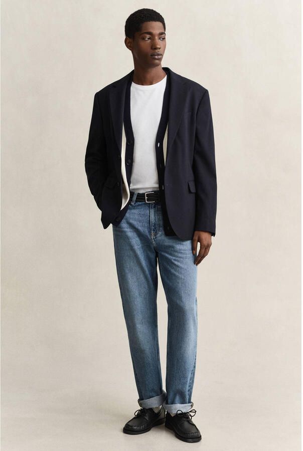 Gant Sweatvest REG SHIELD FULL ZIP SWEAT met logoborduursel op borsthoogte - Foto 3