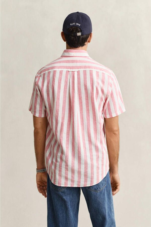 Gant regular fit korte broek met elastische boord model 'SUNFADED' - Foto 3