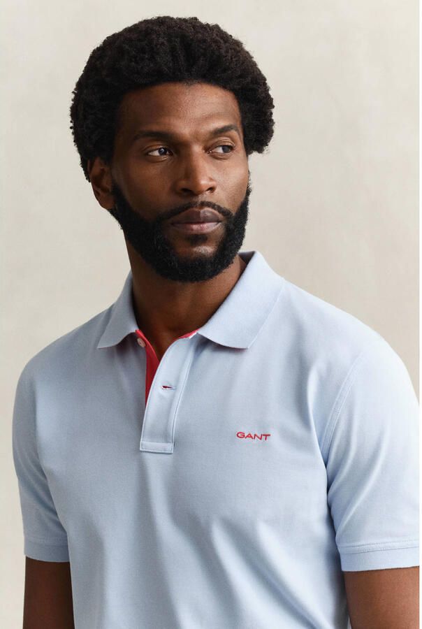 Gant Contrast Piqué Polo Heren - Foto 2